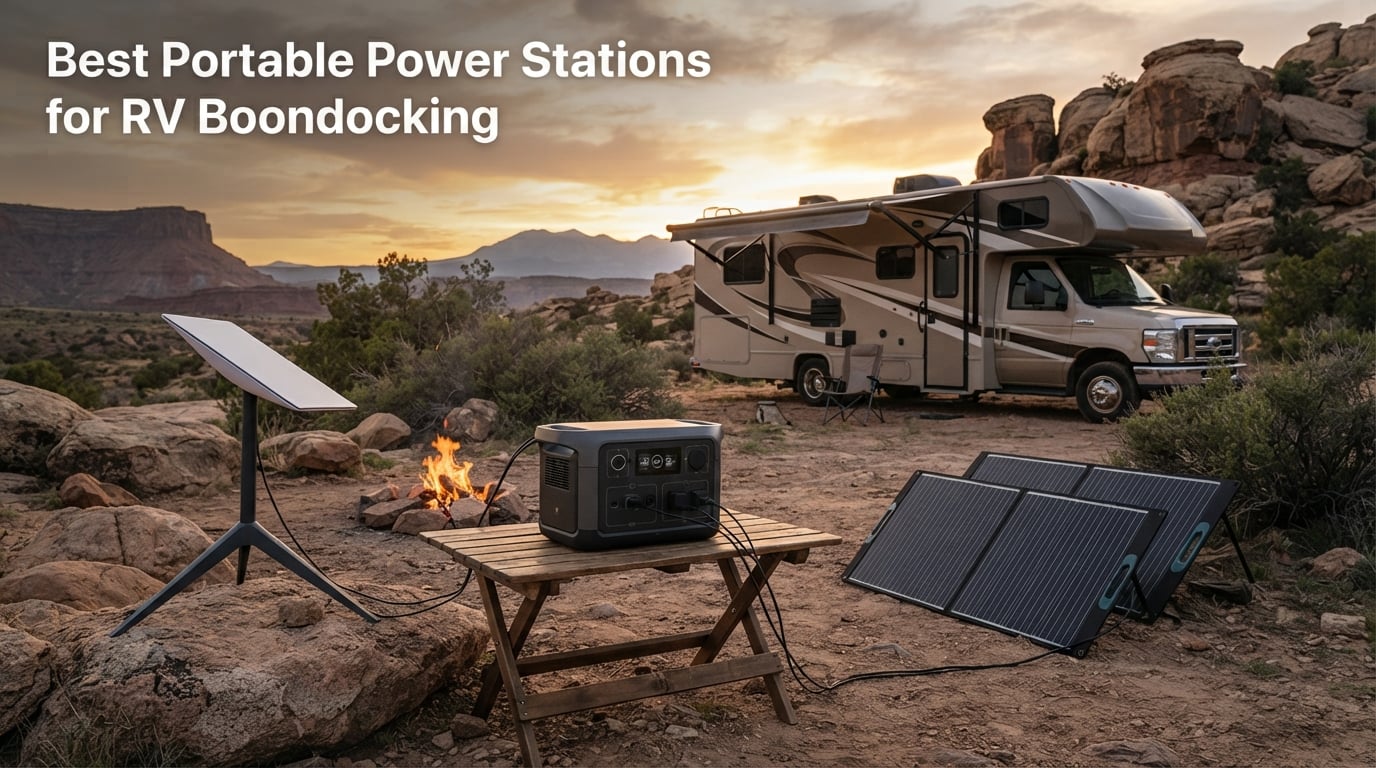 Best Portable Power Stations for RV Boondocking
