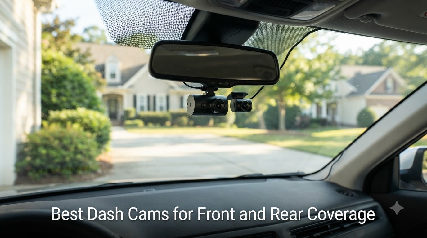 Best Dash Cams for Front and Rear Coverage