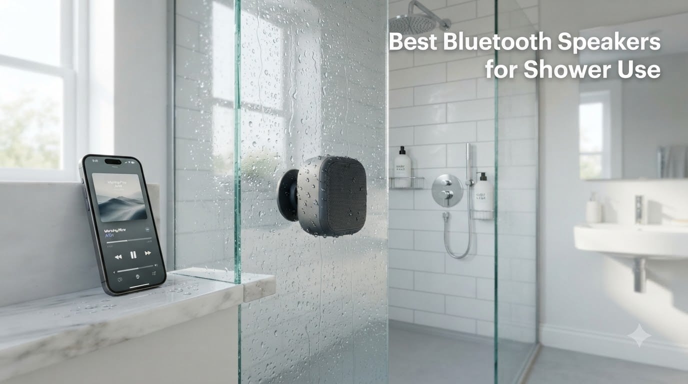 Best Bluetooth Speakers for Shower Use