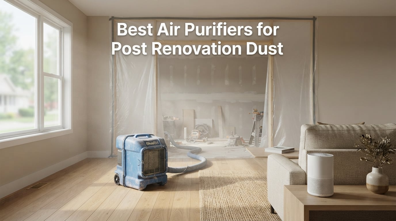 Best Air Purifiers for Post Renovation Dust