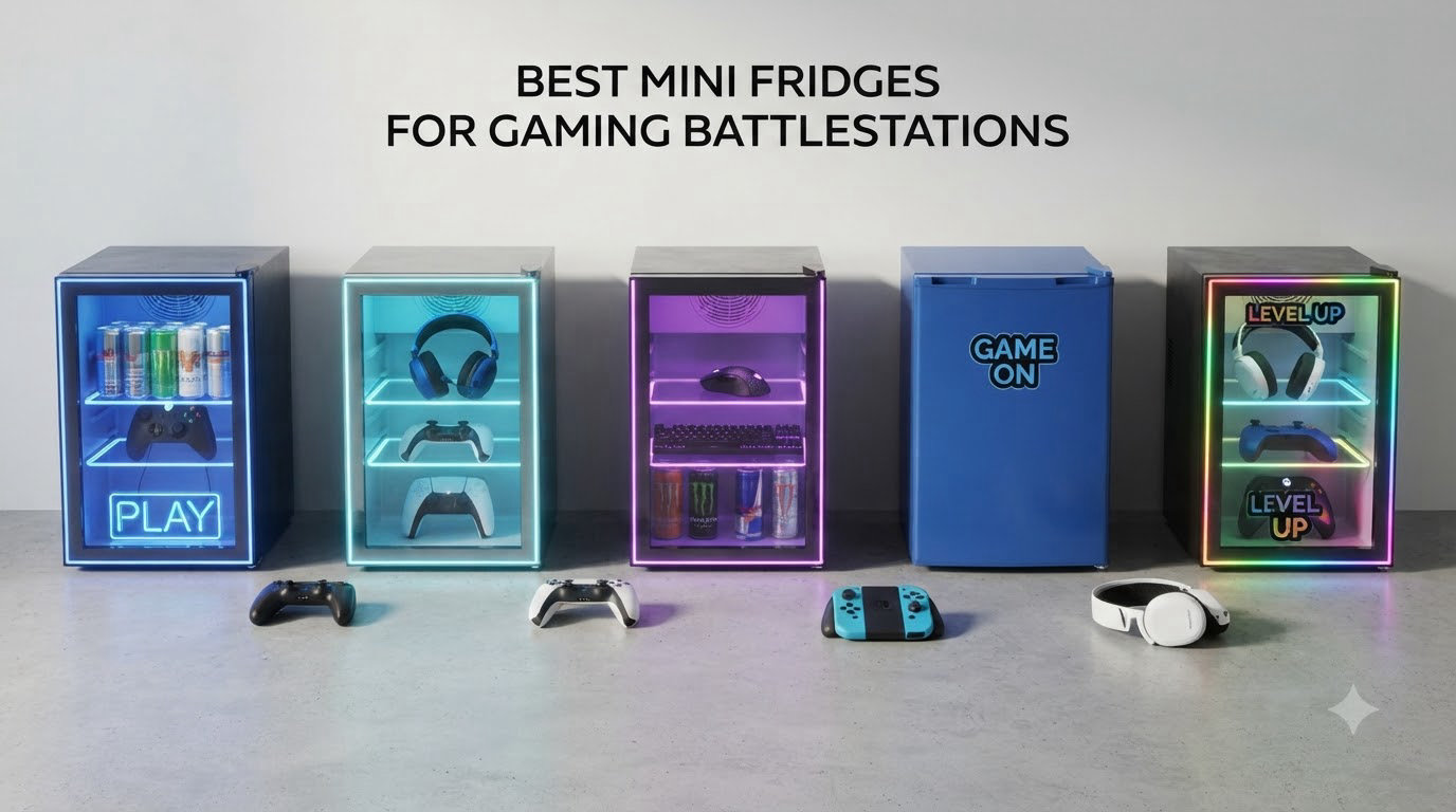 Best Mini Fridges for Gaming Battlestations