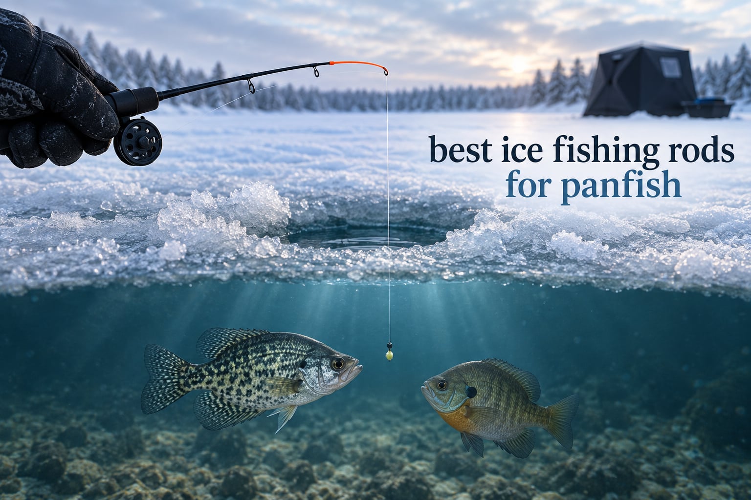 best ice fishing rods for panfish