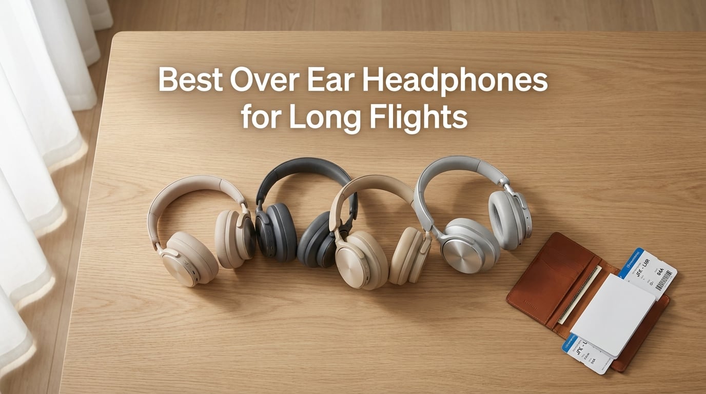 Best Over Ear Headphones for Long Flights