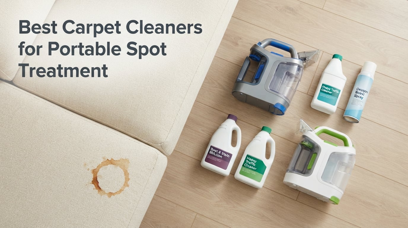 Best Carpet Cleaners for Portable Spot Treatment
