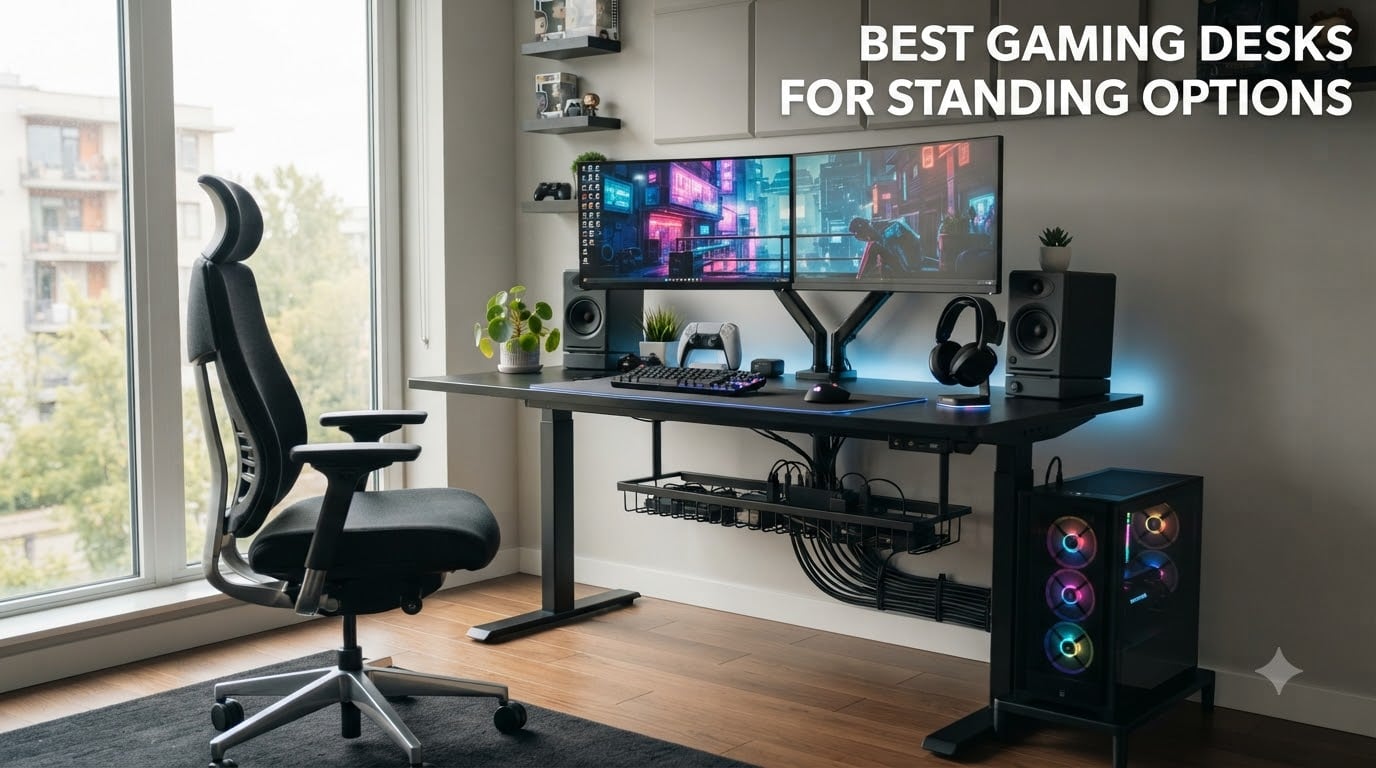 Best Gaming Desks for Standing Options