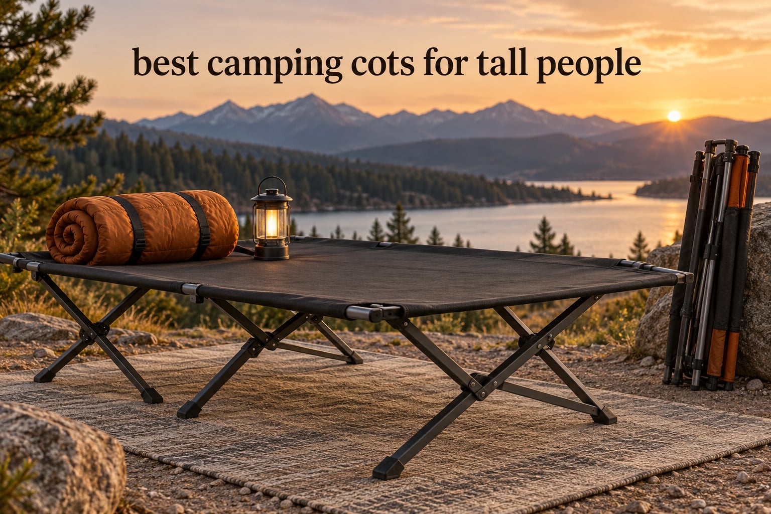best camping cots for tall people