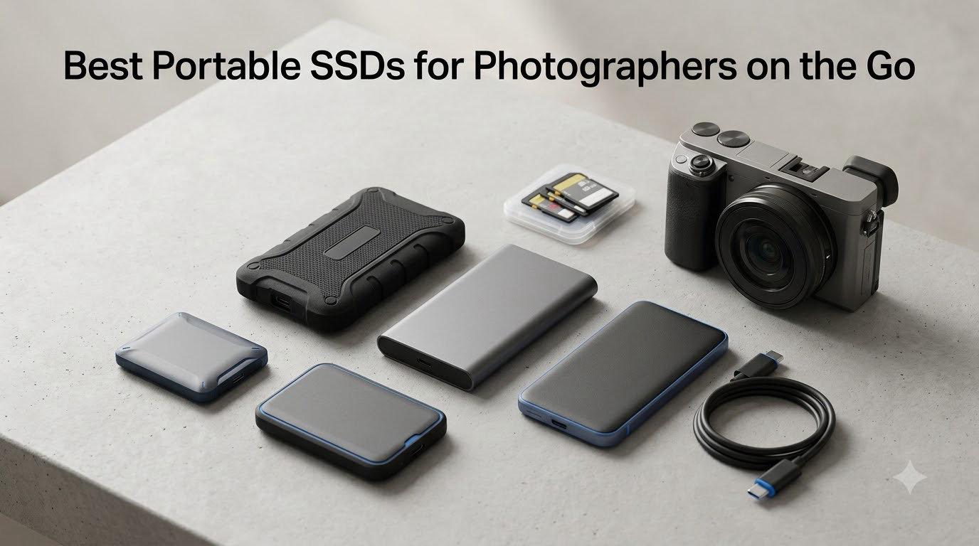 Best Portable SSDs for Photographers on the Go