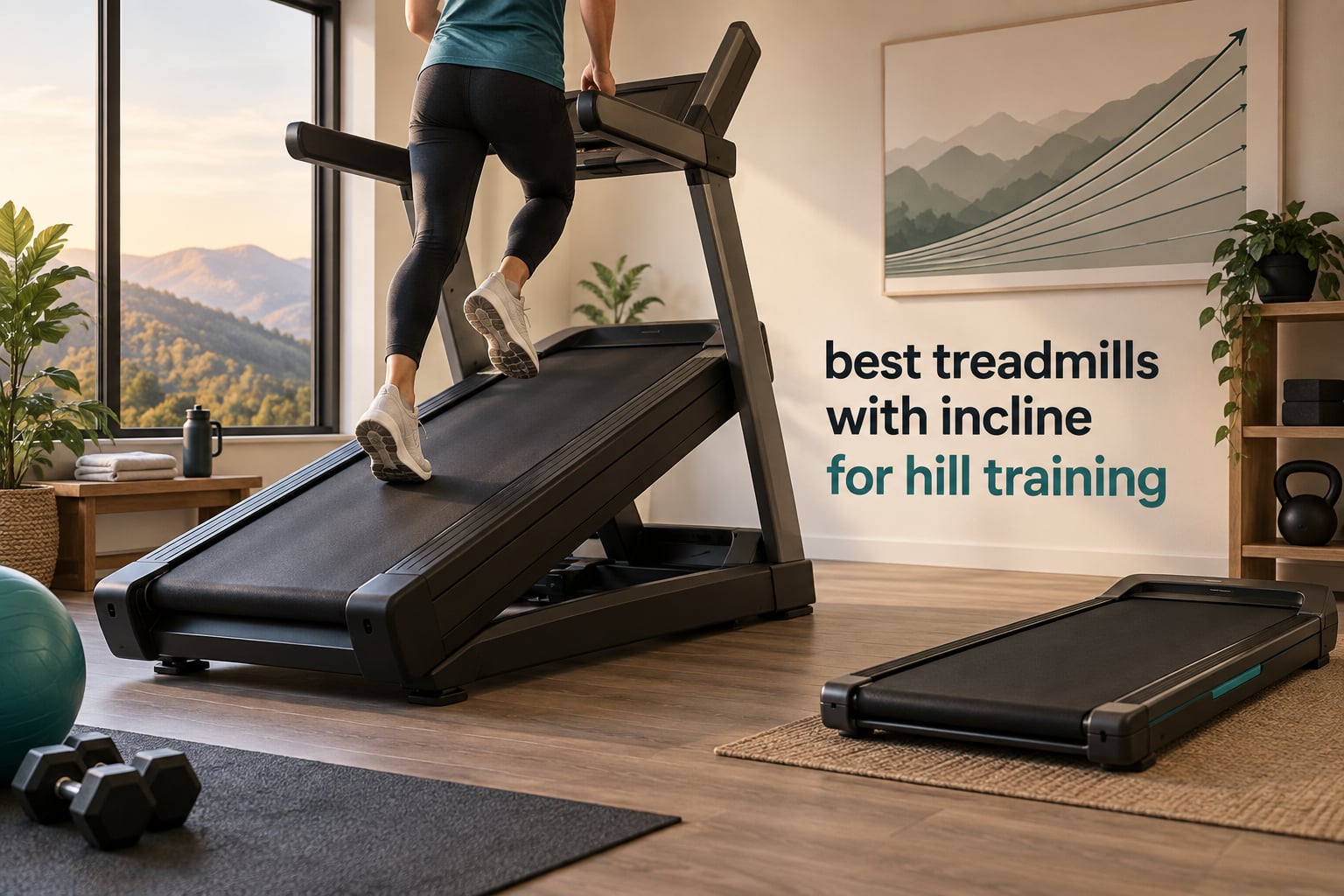 best treadmills with incline for hill training