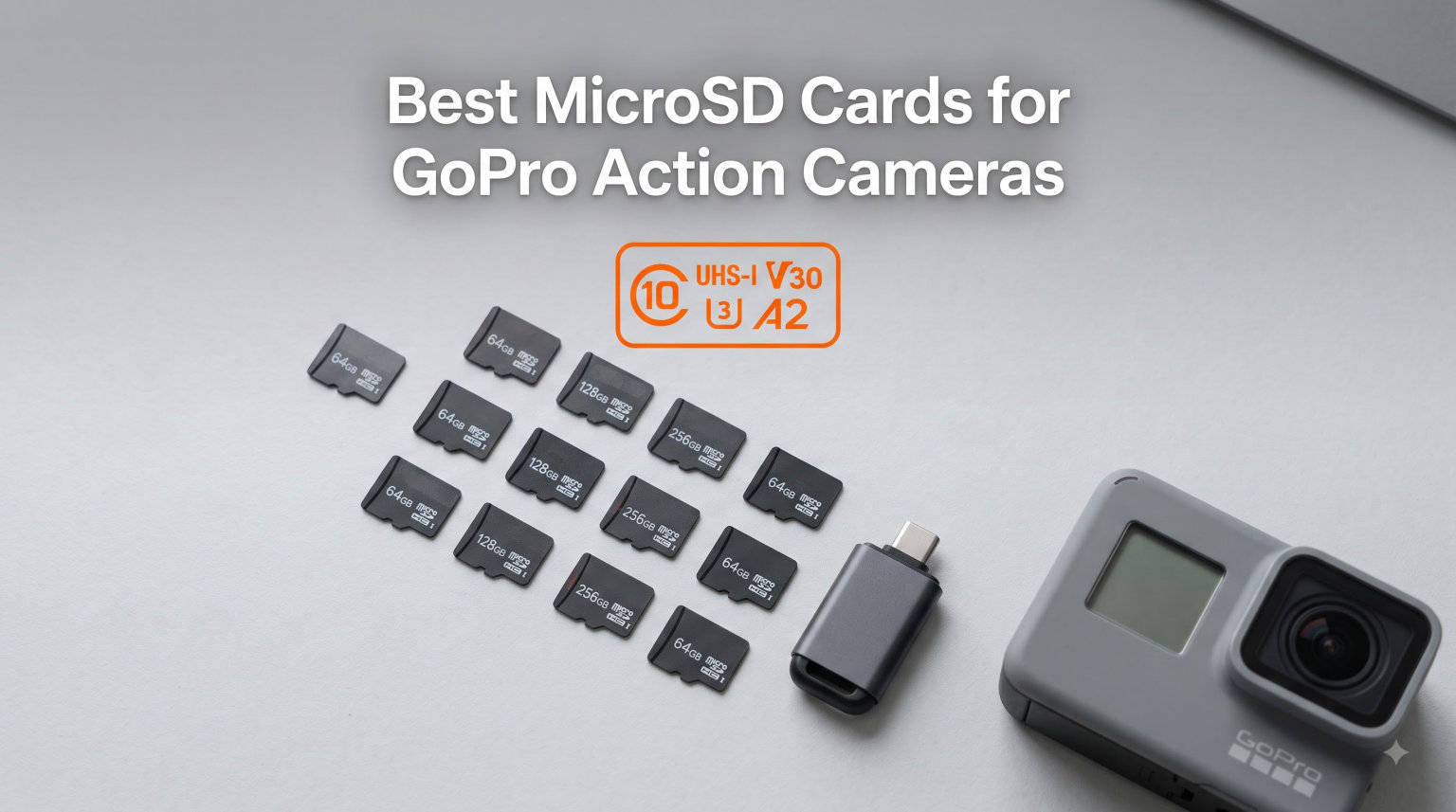 Best MicroSD Cards for GoPro Action Cameras