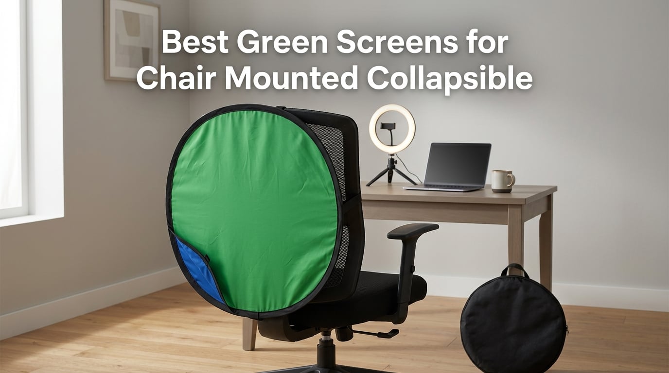 Best Green Screens for Chair Mounted Collapsible