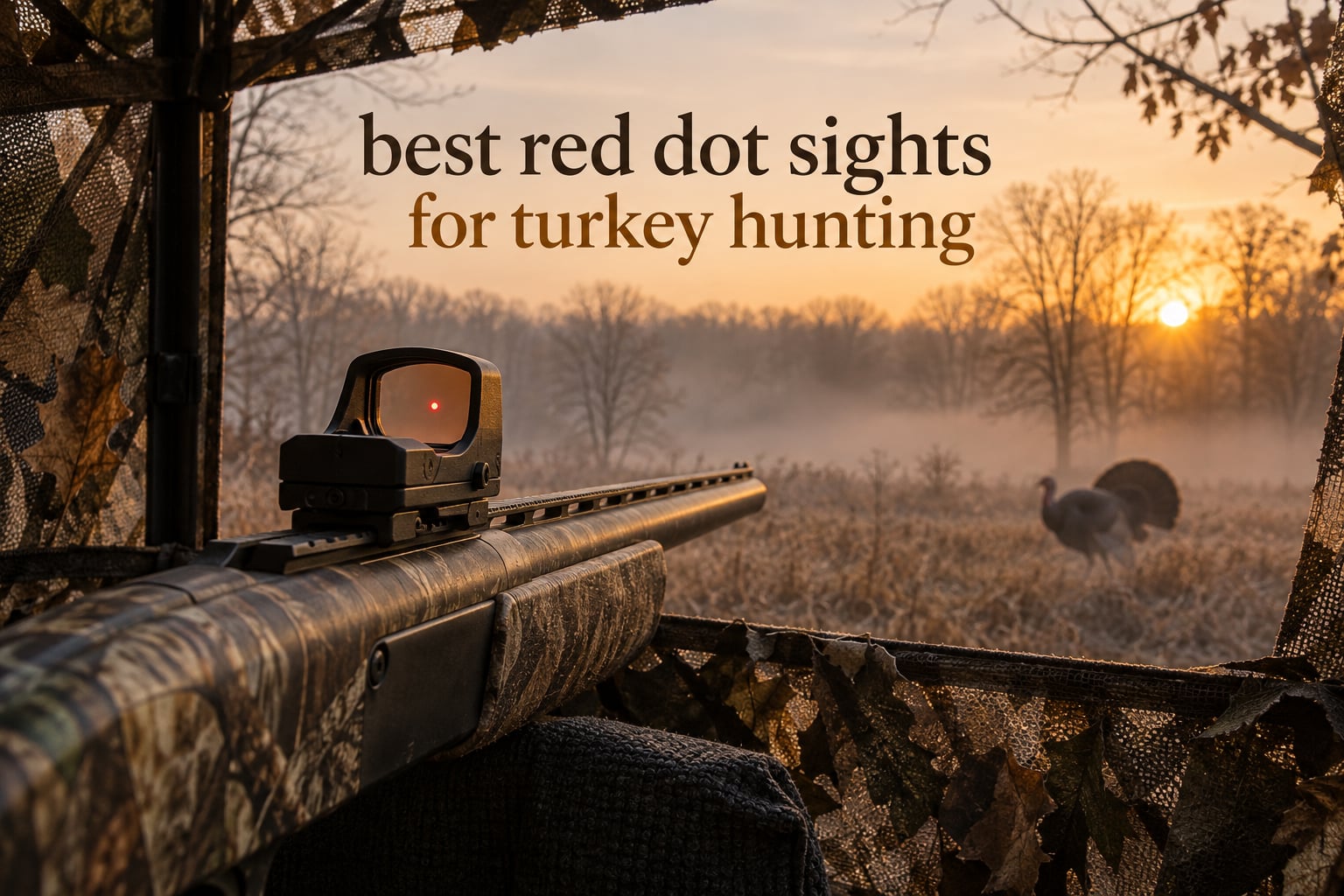 best red dot sights for turkey hunting