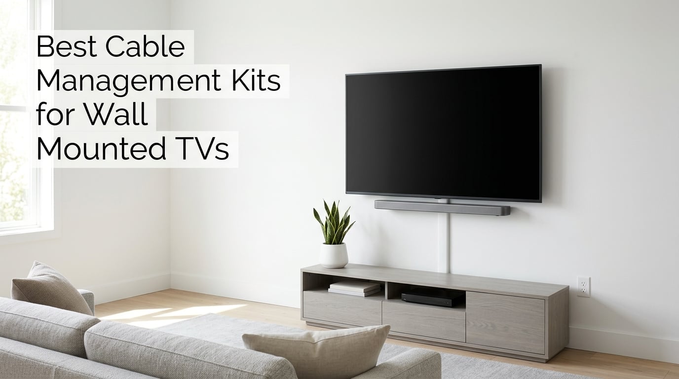 Best Cable Management Kits for Wall Mounted TVs