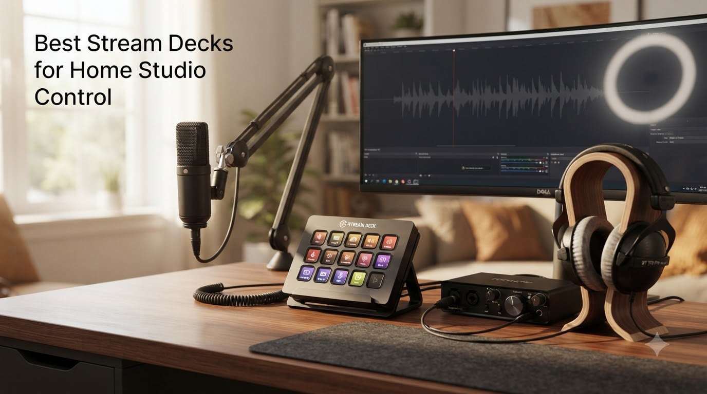 Best Stream Decks for Home Studio Control