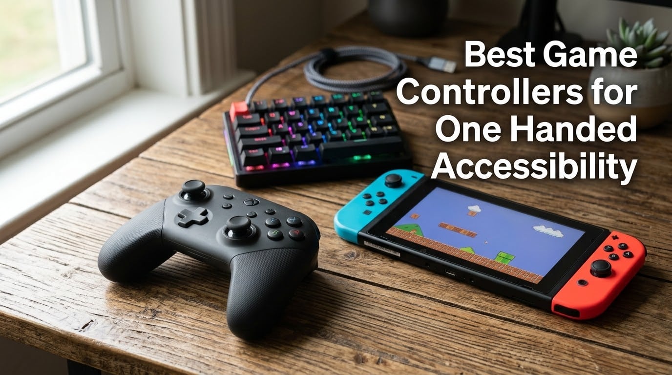 Best Game Controllers for One Handed Accessibility