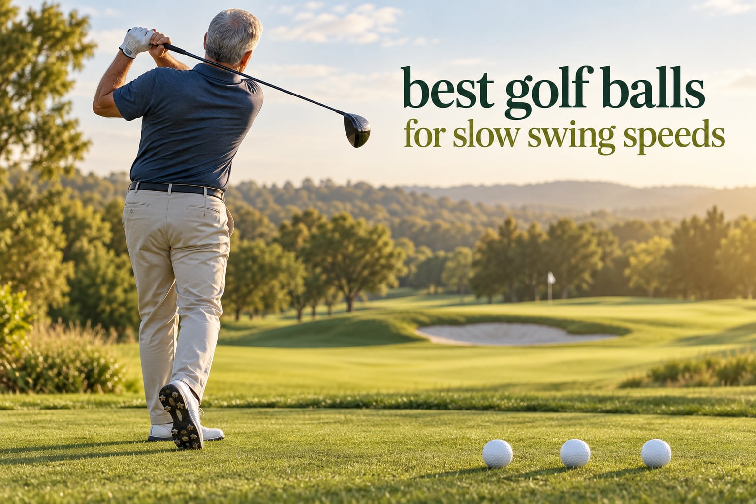 best golf balls for slow swing speeds