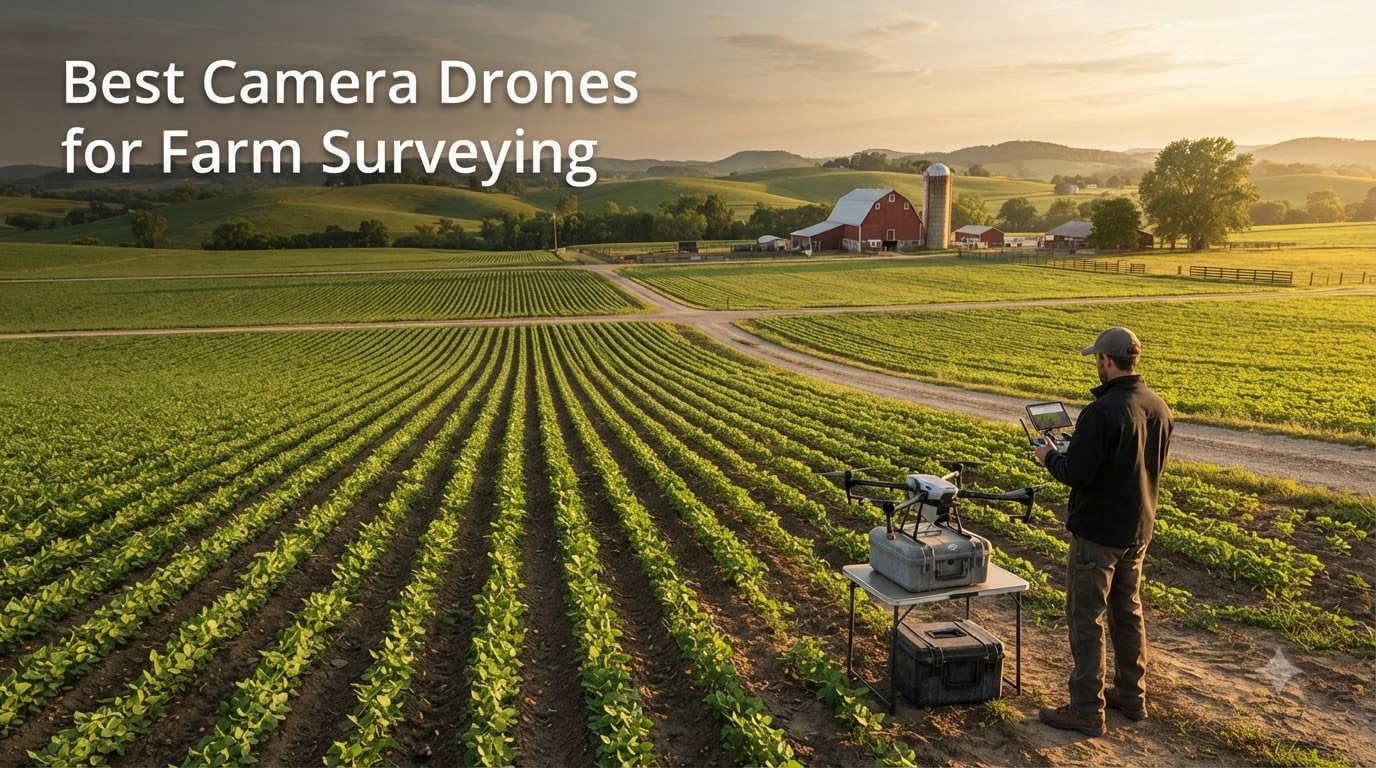Best Camera Drones for Farm Surveying
