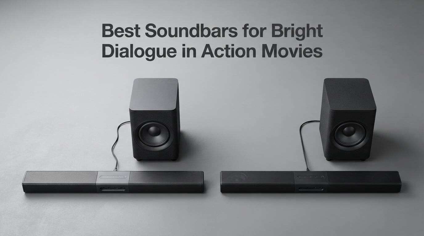 Best Soundbars for Bright Dialogue in Action Movies