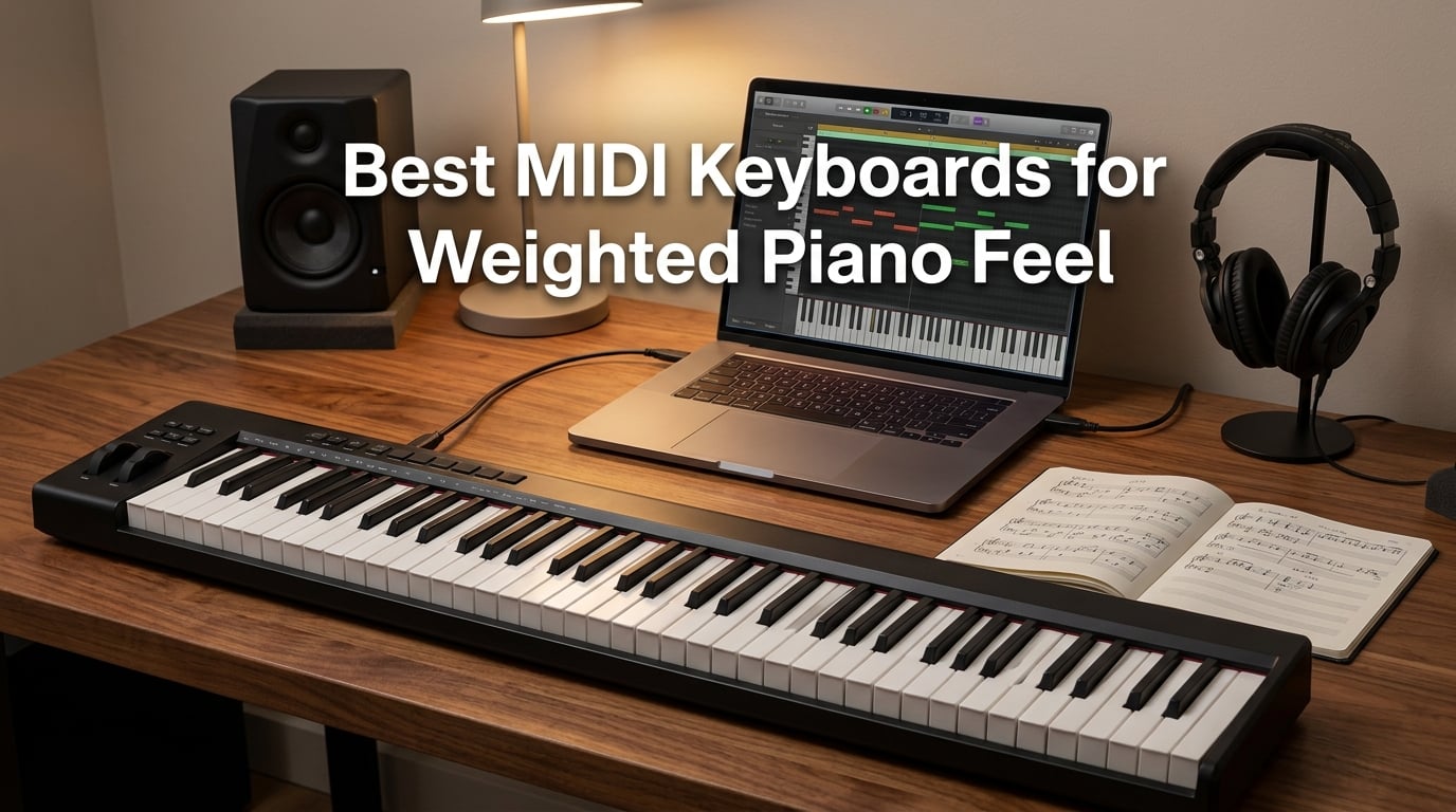 Best MIDI Keyboards for Weighted Piano Feel