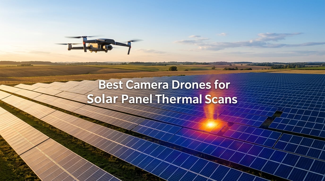 Best Camera Drones for Solar Panel Thermal Scans