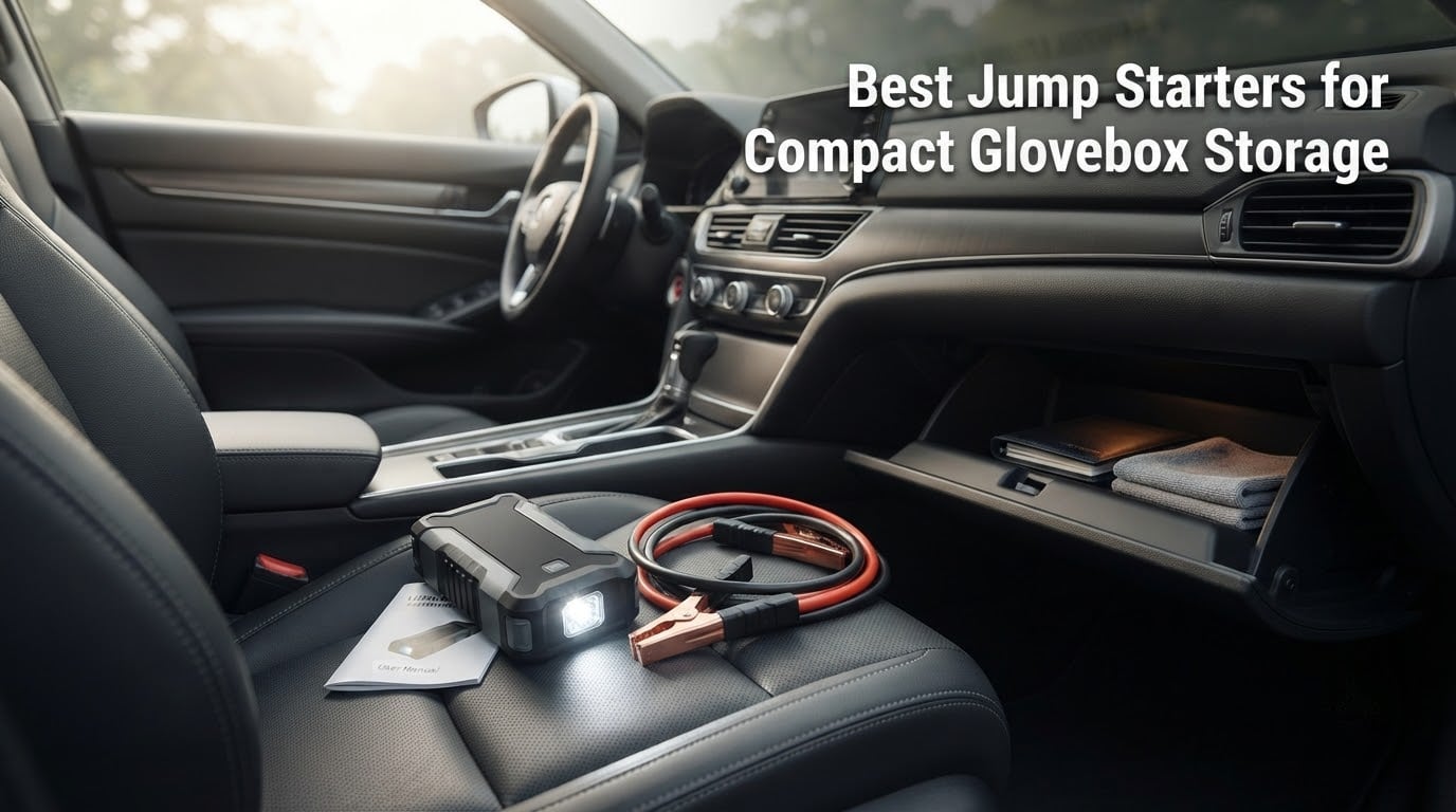 Best Jump Starters for Compact Glovebox Storage