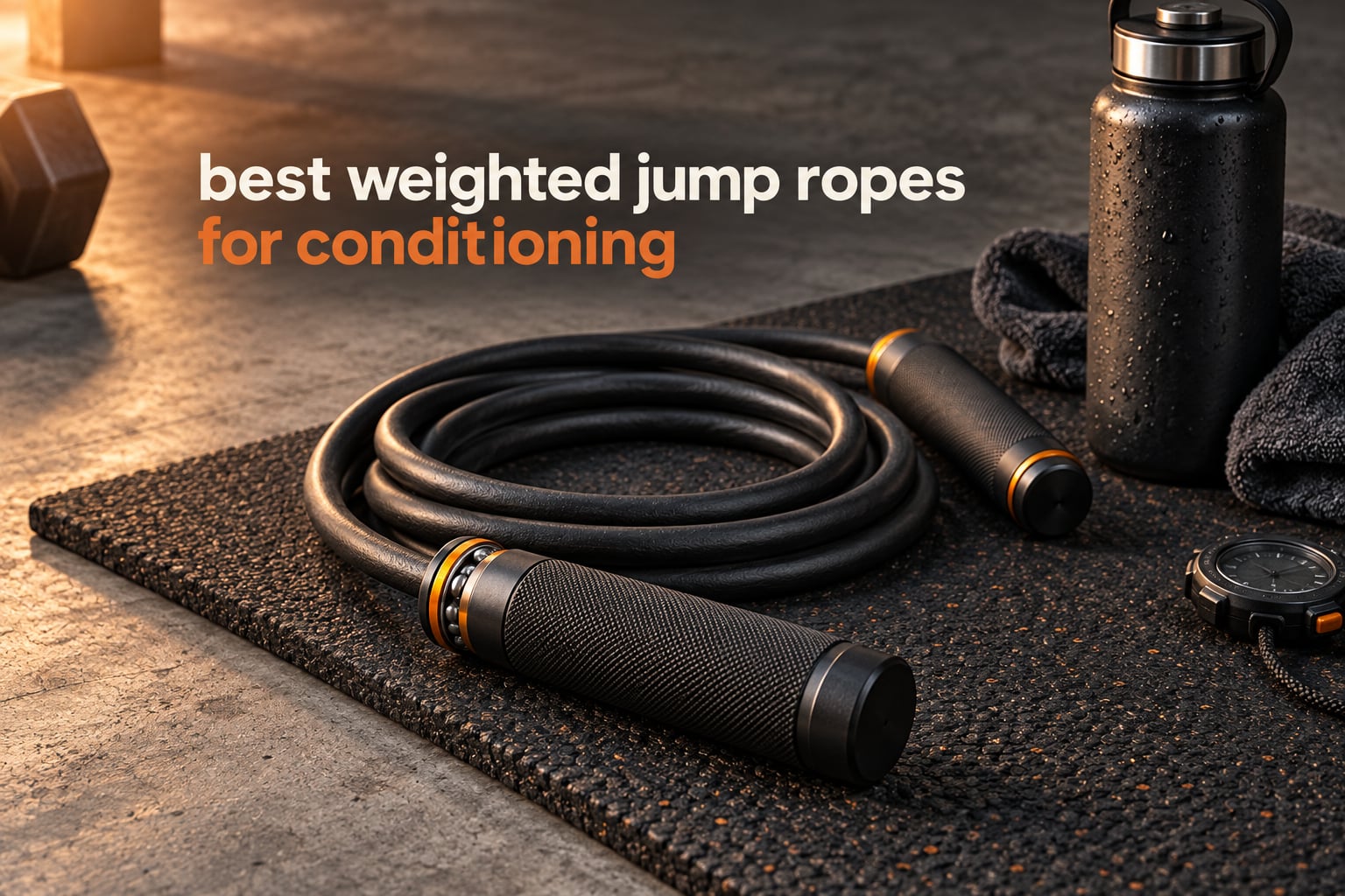 best weighted jump ropes for conditioning