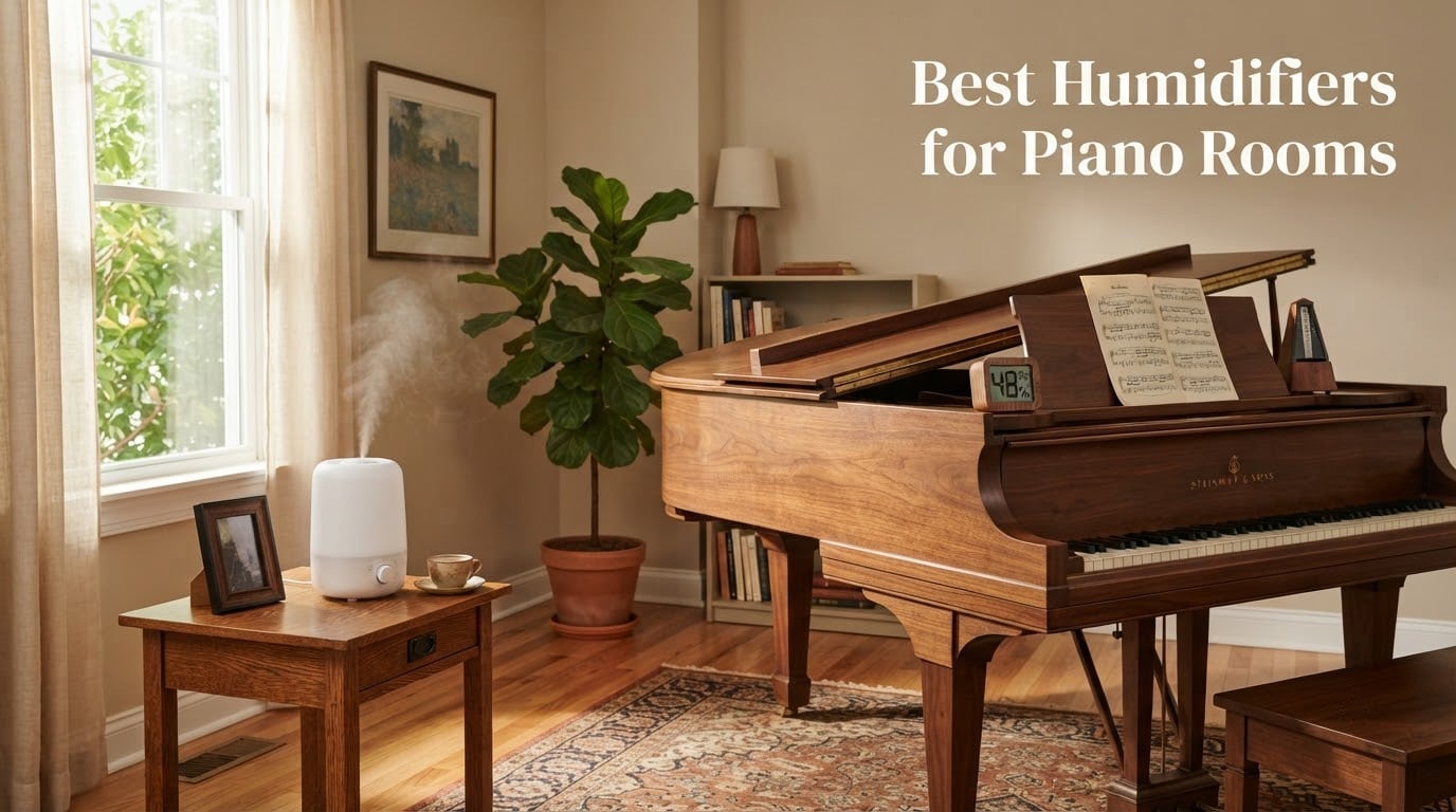 Best Humidifiers for Piano Rooms