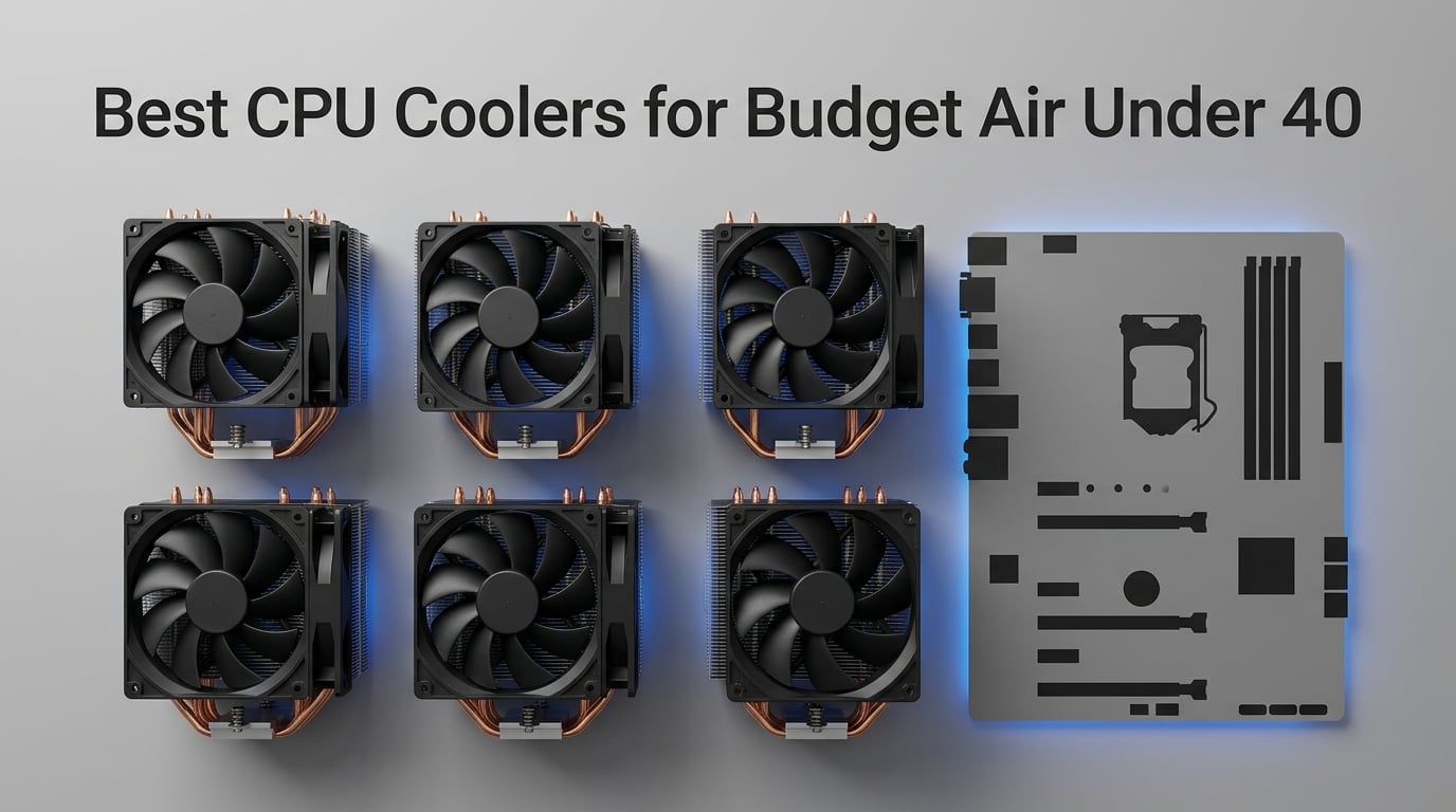Best CPU Coolers for Budget Air Under 40