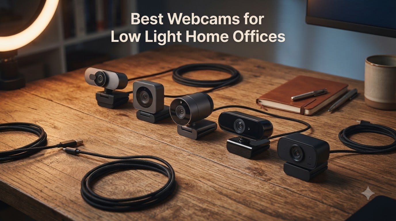 Best Webcams for Low Light Home Offices