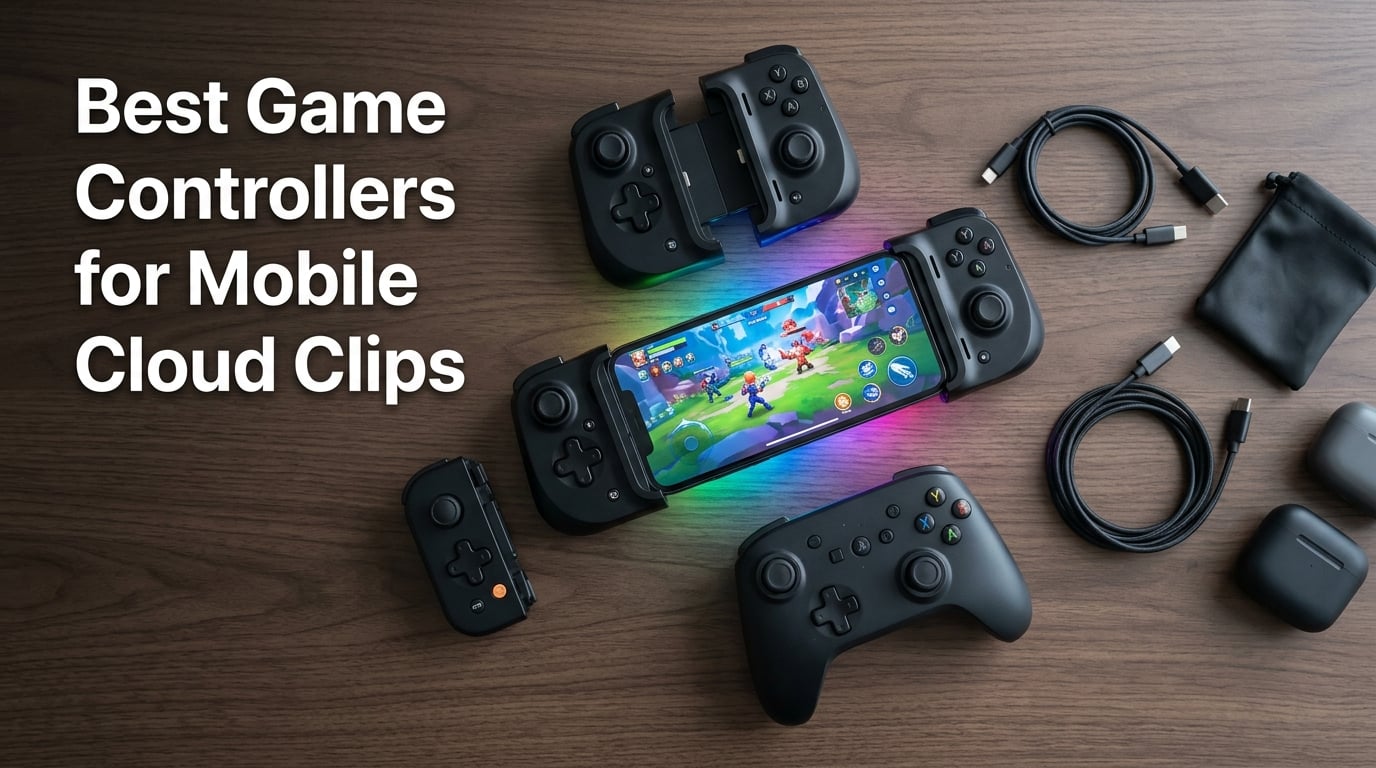 Best Game Controllers for Mobile Cloud Clips