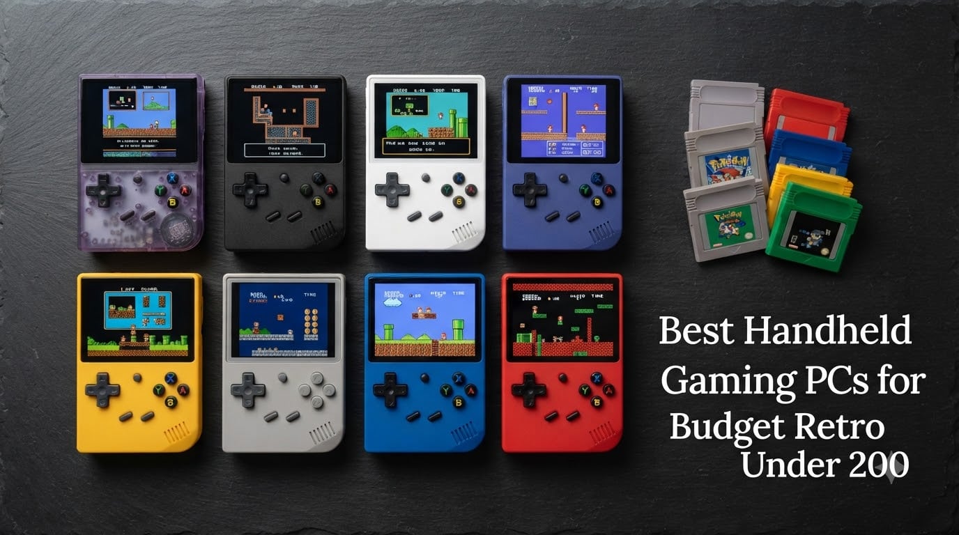 Best Handheld Gaming PCs for Budget Retro Under 200