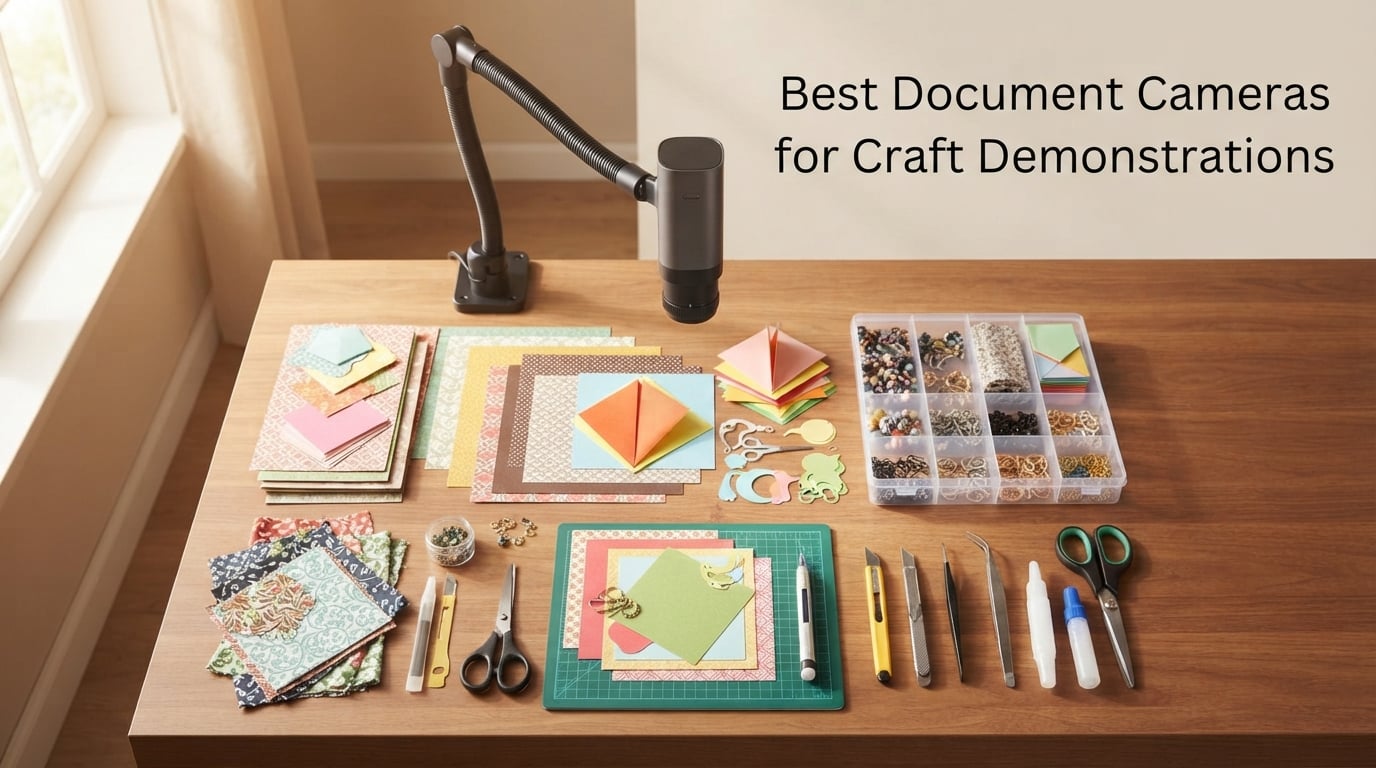 Best Document Cameras for Craft Demonstrations
