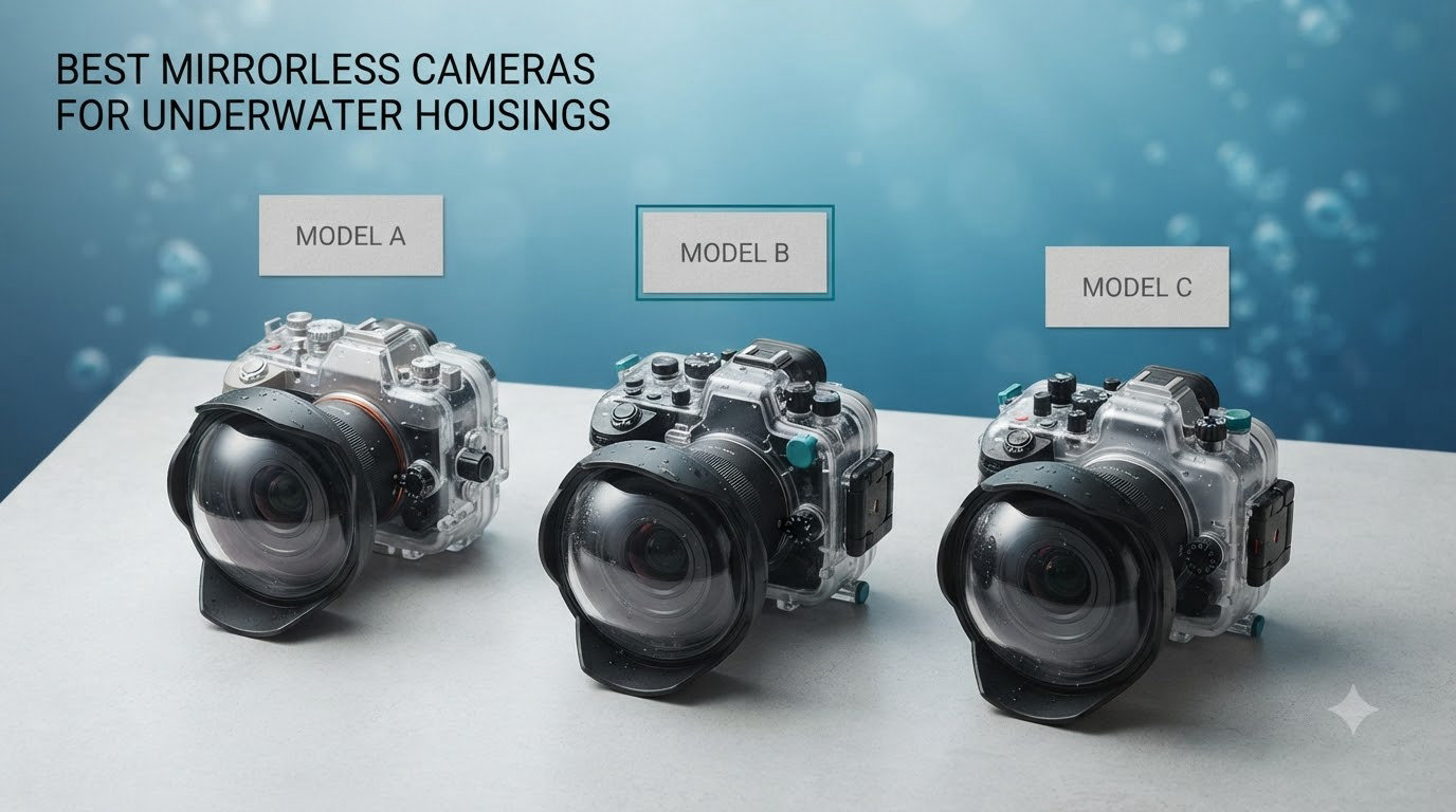 Best Mirrorless Cameras for Underwater Housings