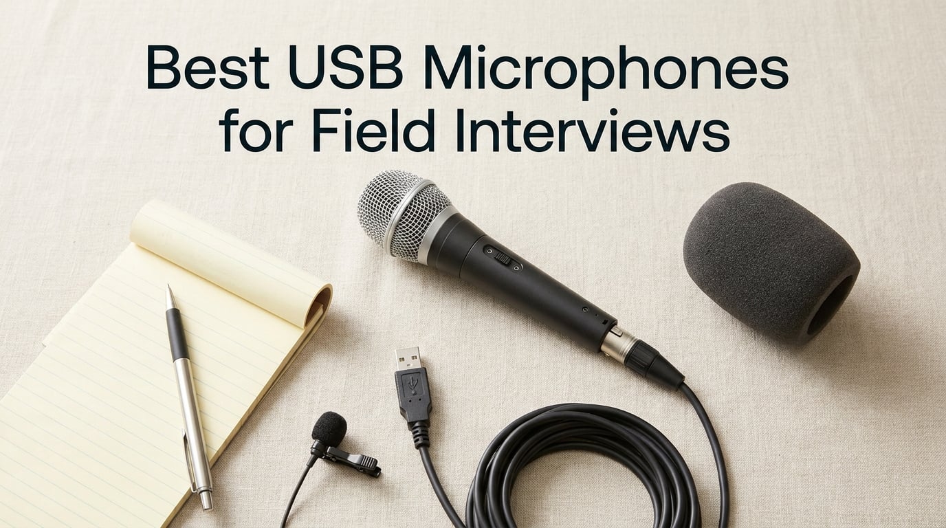 Best USB Microphones for Field Interviews