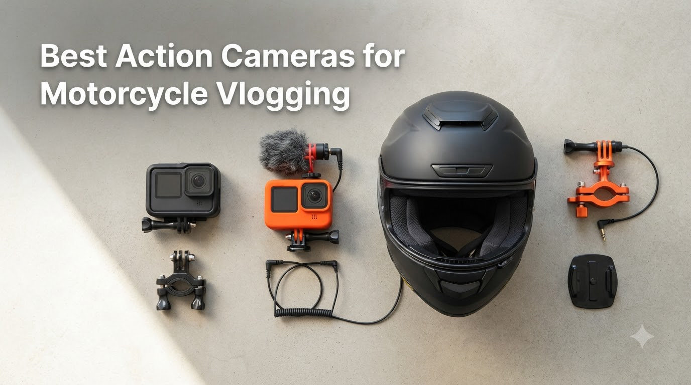 Best Action Cameras for Motorcycle Vlogging