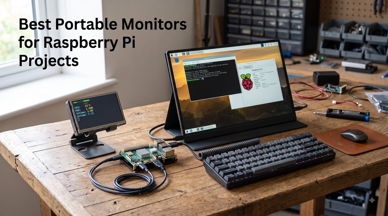 Best Portable Monitors for Raspberry Pi Projects