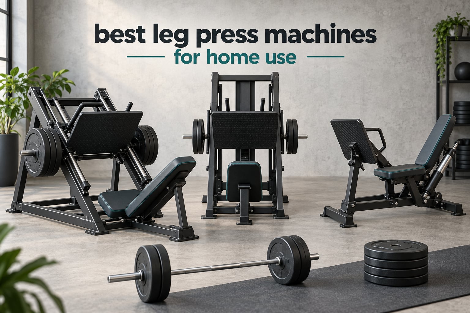 best leg press machines for home use