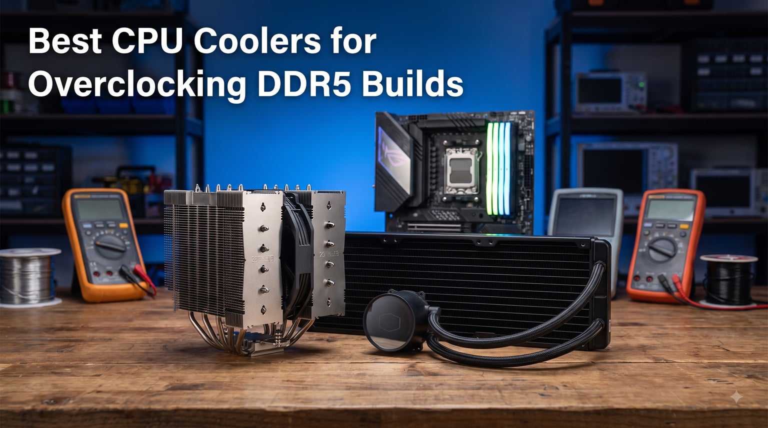 Best CPU Coolers for Overclocking DDR5 Builds