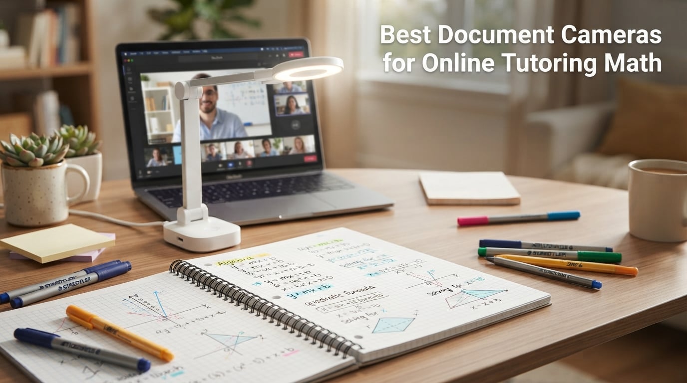 Best Document Cameras for Online Tutoring Math