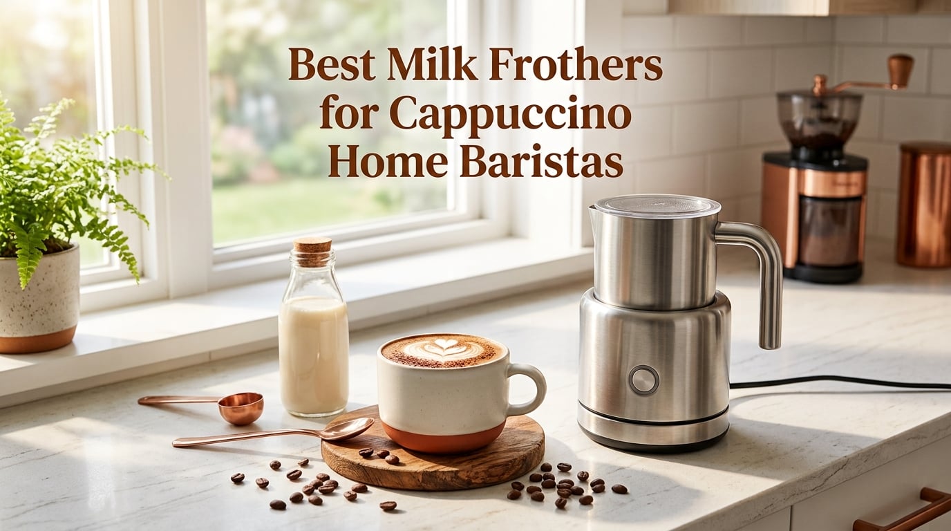 Best Milk Frothers for Cappuccino Home Baristas