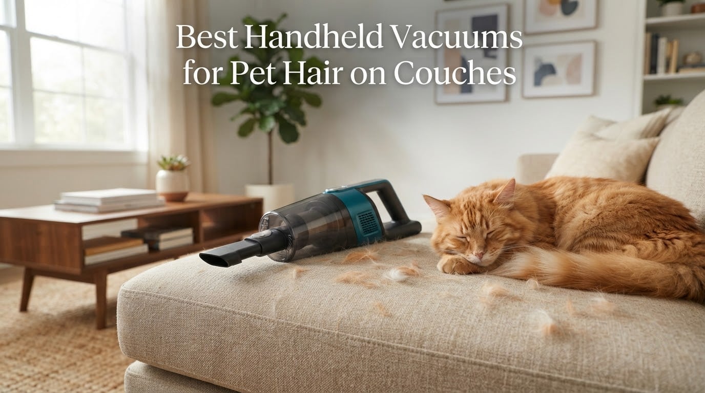 Best Handheld Vacuums for Pet Hair on Couches