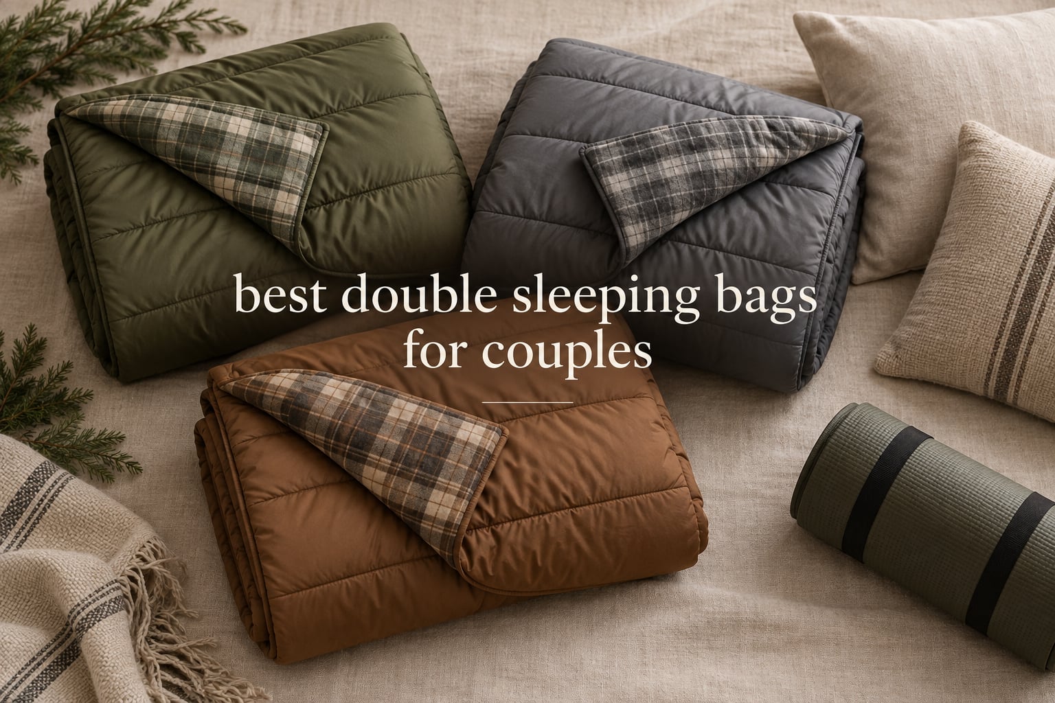 best double sleeping bags for couples