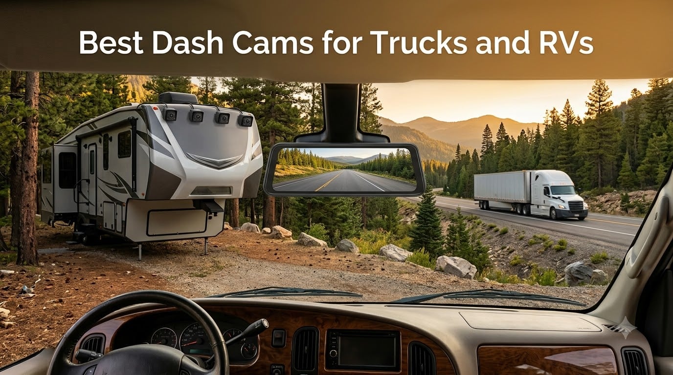 Best Dash Cams for Trucks and RVs
