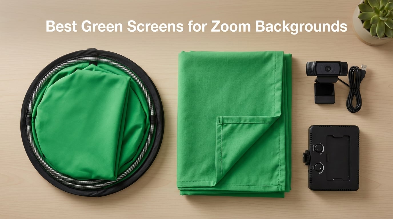 Best Green Screens for Zoom Backgrounds