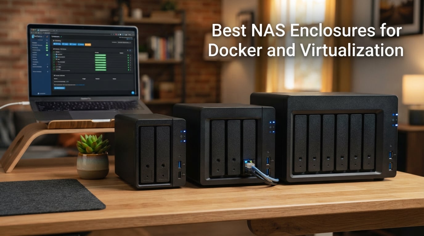 Best NAS Enclosures for Docker and Virtualization