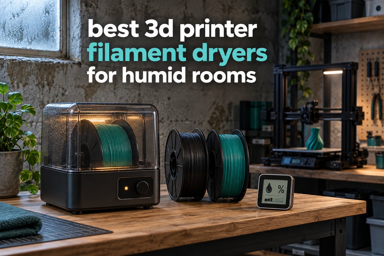 best 3d printer filament dryers for humid rooms