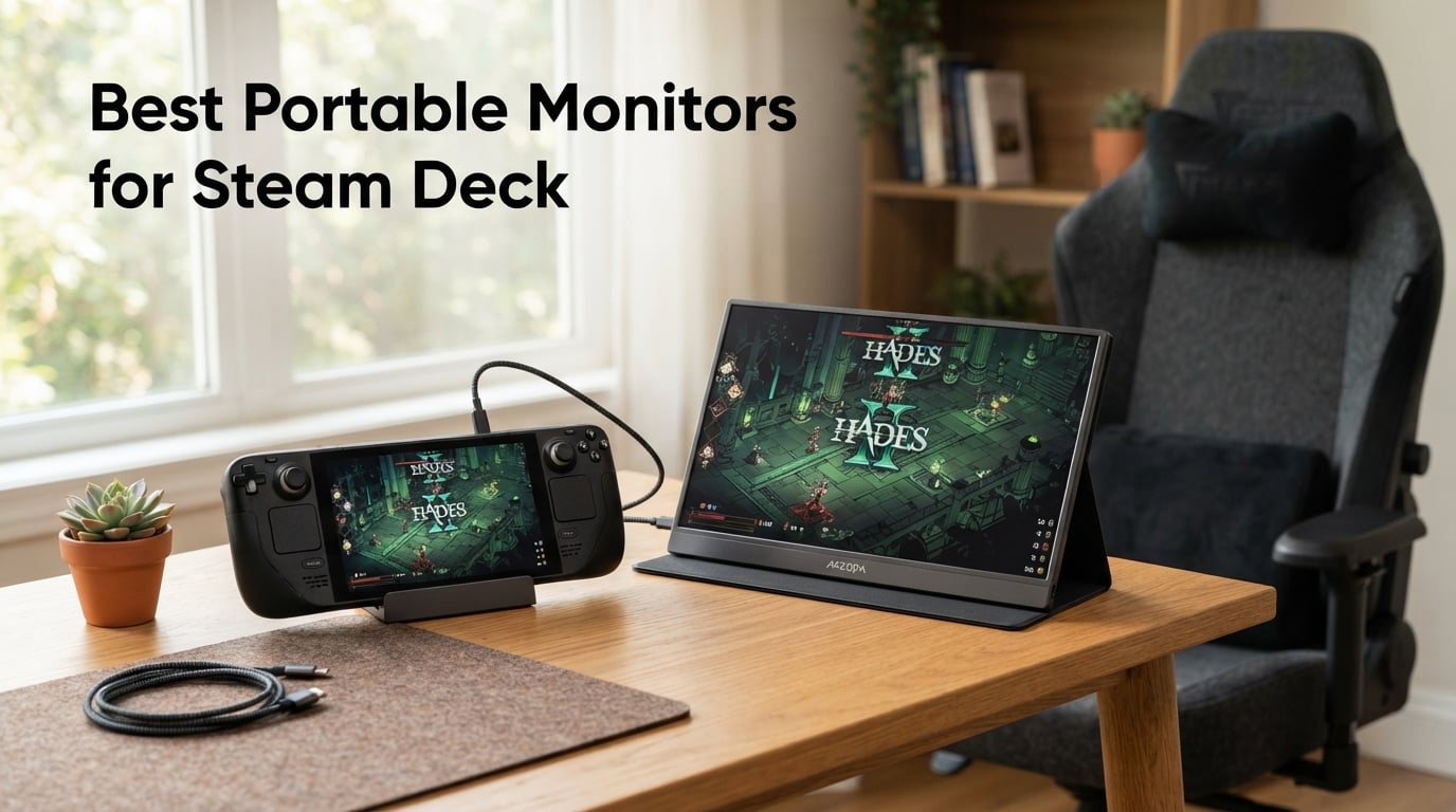 Best Portable Monitors for Steam Deck