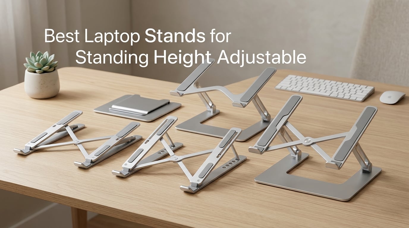 Best Laptop Stands for Standing Height Adjustable