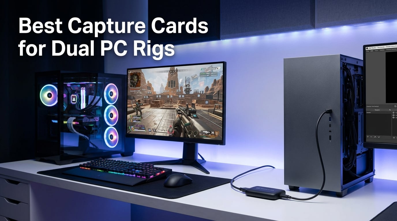 Best Capture Cards for Dual PC Rigs