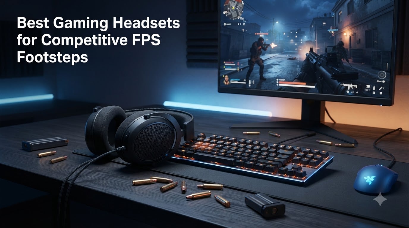 Best Gaming Headsets for Competitive FPS Footsteps