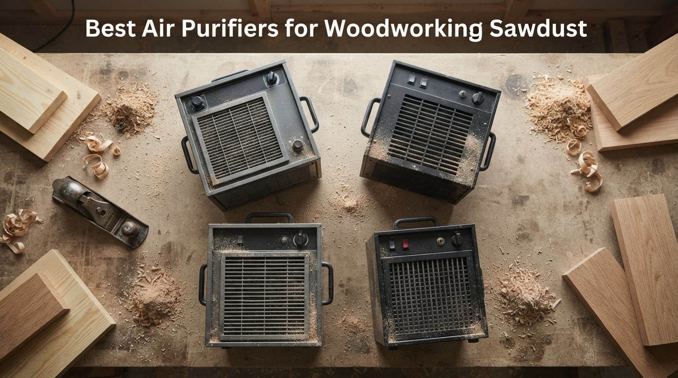 Best Air Purifiers for Woodworking Sawdust